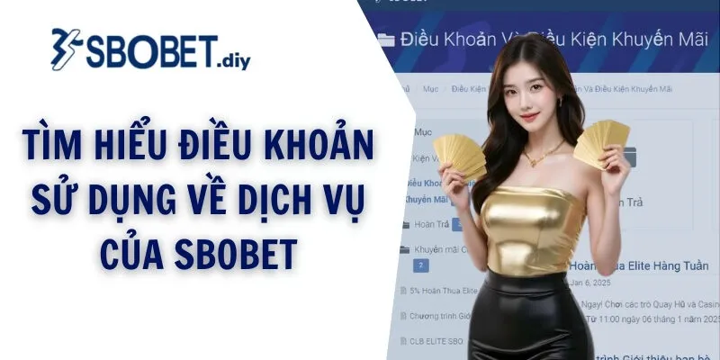 Tìm hiểu điều khoản sử dụng về dịch vụ của SBOBET