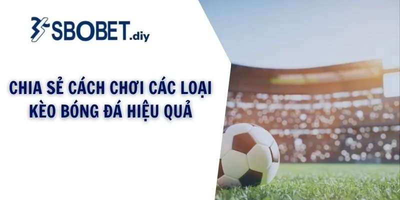 Chia sẻ cách chơi các loại kèo bóng đá hiệu quả