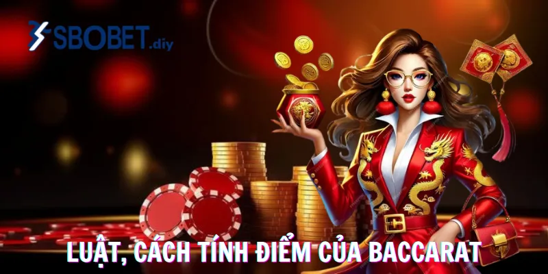 Luật và cách tính điểm của Baccarat trực tuyến